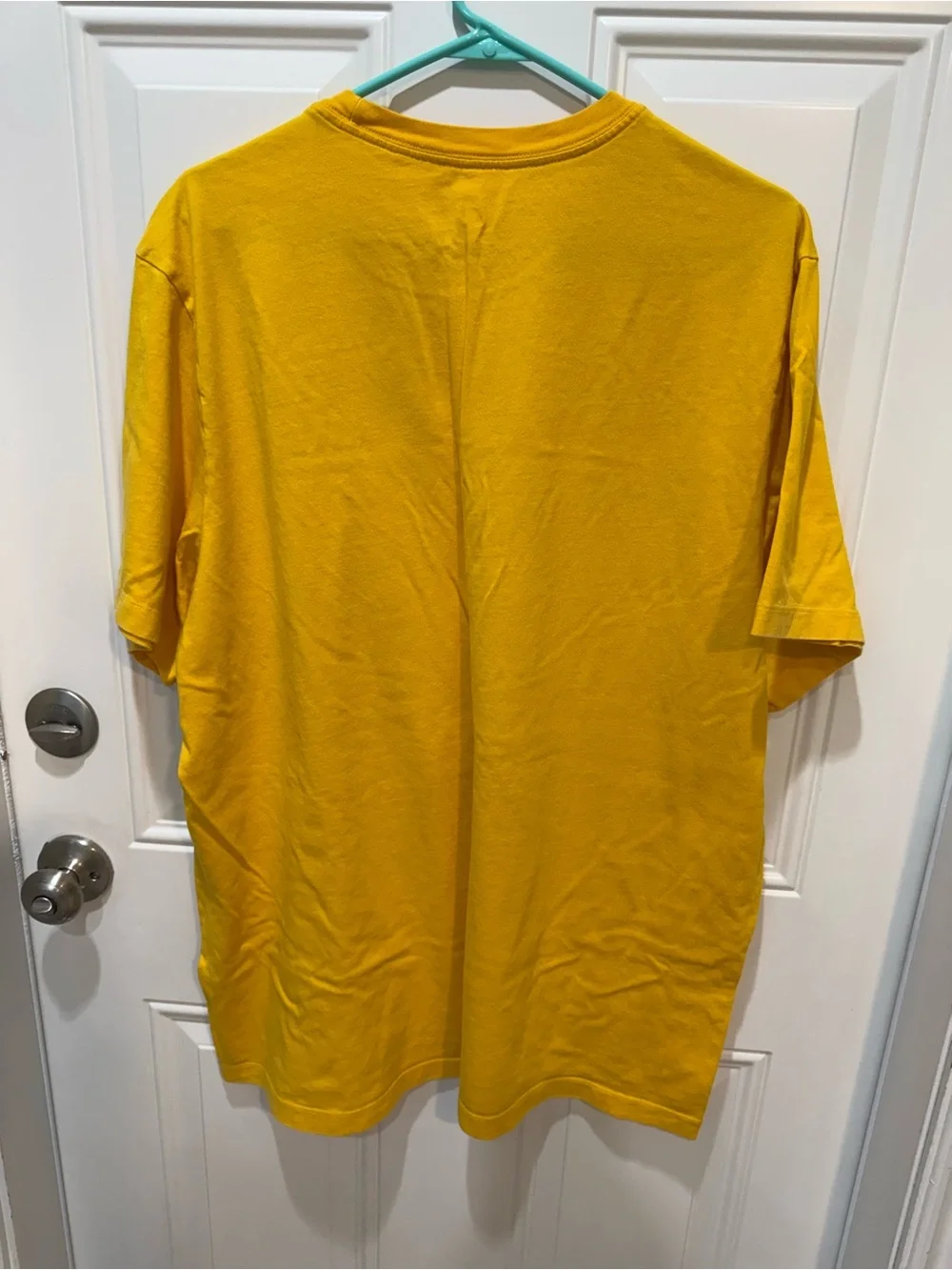 Y2K Nike Men’s Bright Yellow Short Sleeve Crew T-Shirt